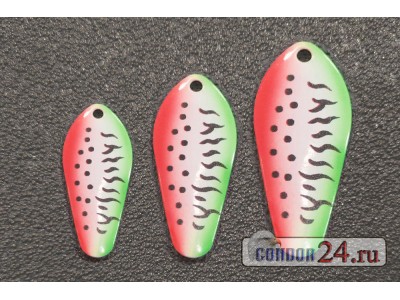 Лепесток для блесны FIT Myr Fluo, цвет 017